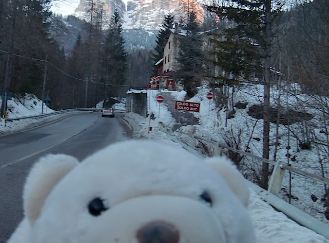 Floppie at the Dolomites